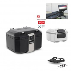 SHAD Baul trasero + parrilla soporte montaje accesorios TR48 TERRA BLACK EDITION KIT-449519