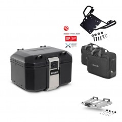 SHAD Rear trunk + grill mounting bracket accessories TR48 TERRA BLACK EDITION KIT-449629