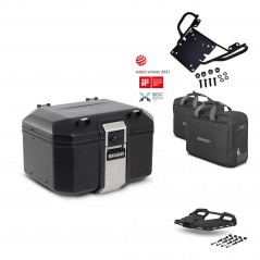 SHAD Baul trasero + parrilla soporte montaje accesorios TR48 TERRA BLACK EDITION KIT-449637