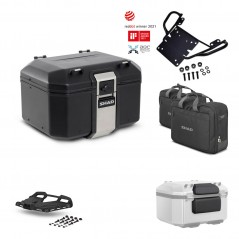 SHAD Baul trasero + parrilla soporte montaje accesorios TR48 TERRA BLACK EDITION KIT-449638