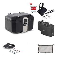 SHAD Baul trasero + parrilla soporte montaje accesorios TR48 TERRA BLACK EDITION KIT-449646