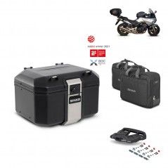 SHAD Rear trunk + grill mounting bracket accessories TR48 TERRA BLACK EDITION KIT-449667