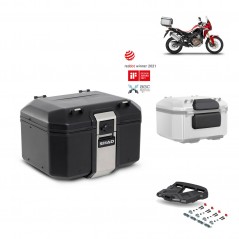 SHAD Rear trunk + grill mounting bracket accessories TR48 TERRA BLACK EDITION KIT-449687