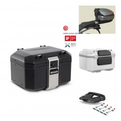 SHAD Baul trasero + parrilla soporte montaje accesorios TR48 TERRA BLACK EDITION KIT-449733
