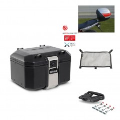 SHAD Baul trasero + parrilla soporte montaje accesorios TR48 TERRA BLACK EDITION KIT-449872