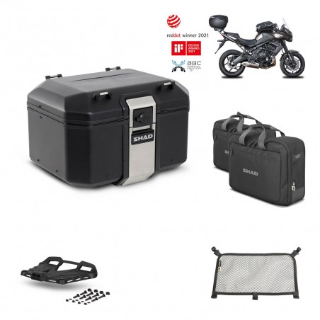 SHAD Rear trunk + grill mounting bracket accessories TR48 TERRA BLACK EDITION KIT-449961