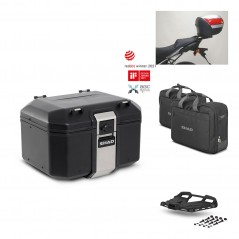 SHAD Rear trunk + grill mounting bracket accessories TR48 TERRA BLACK EDITION KIT-449982