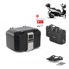 SHAD Rear trunk + grill mounting bracket accessories TR48 TERRA BLACK EDITION KIT-450005