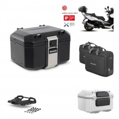 SHAD Baul trasero + parrilla soporte montaje accesorios TR48 TERRA BLACK EDITION KIT-450006