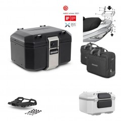SHAD Rear trunk + grill mounting bracket accessories TR48 TERRA BLACK EDITION KIT-450029