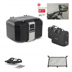 SHAD Baul trasero + parrilla soporte montaje accesorios TR48 TERRA BLACK EDITION KIT-450076