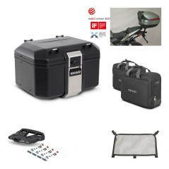 SHAD Baul trasero + parrilla soporte montaje accesorios TR48 TERRA BLACK EDITION KIT-450083