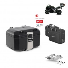 SHAD Rear trunk + grill mounting bracket accessories TR48 TERRA BLACK EDITION KIT-450112