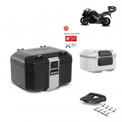 SHAD Baul trasero + parrilla soporte montaje accesorios TR48 TERRA BLACK EDITION KIT-450124