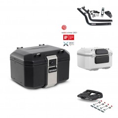 SHAD Rear trunk + grill mounting bracket accessories TR48 TERRA BLACK EDITION KIT-450170