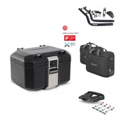 SHAD Rear trunk + grill mounting bracket accessories TR48 TERRA BLACK EDITION KIT-450173