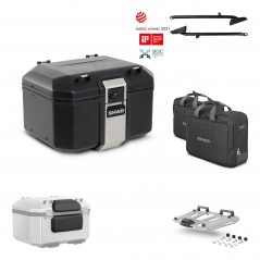 SHAD Baul trasero + parrilla soporte montaje accesorios TR48 TERRA BLACK EDITION KIT-450182