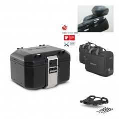 SHAD Rear trunk + grill mounting bracket accessories TR48 TERRA BLACK EDITION KIT-450212