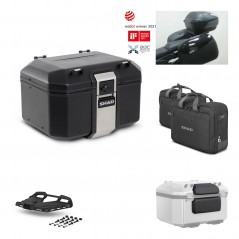 SHAD Baul trasero + parrilla soporte montaje accesorios TR48 TERRA BLACK EDITION KIT-450213