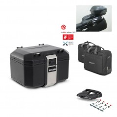 SHAD Rear trunk + grill mounting bracket accessories TR48 TERRA BLACK EDITION KIT-450219