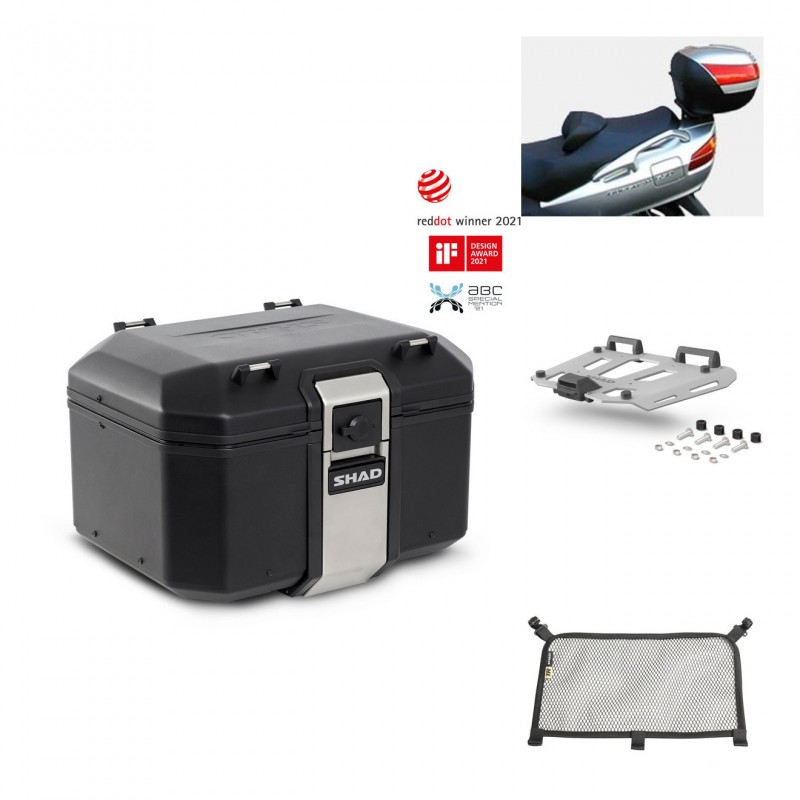SHAD Rear trunk + grill mounting bracket accessories TR48 TERRA BLACK EDITION KIT-450248