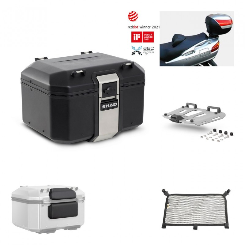 SHAD Rear trunk + grill mounting bracket accessories TR48 TERRA BLACK EDITION KIT-450249