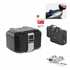 SHAD Rear trunk + grill mounting bracket accessories TR48 TERRA BLACK EDITION KIT-450250