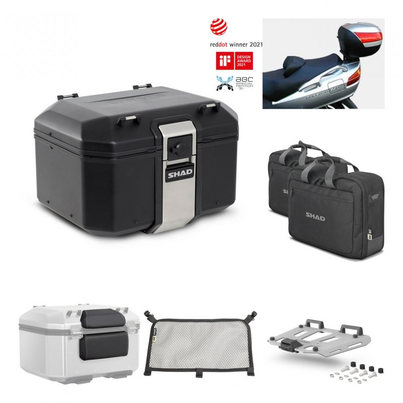 SHAD Rear trunk + grill mounting bracket accessories TR48 TERRA BLACK EDITION KIT-450253