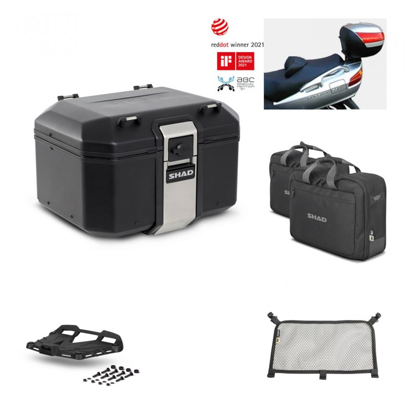SHAD Rear trunk + grill mounting bracket accessories TR48 TERRA BLACK EDITION KIT-450260