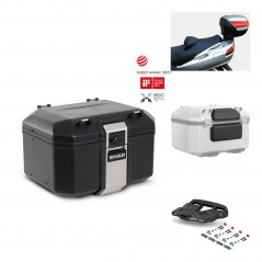 SHAD Baul trasero + parrilla soporte montaje accesorios TR48 TERRA BLACK EDITION KIT-450262