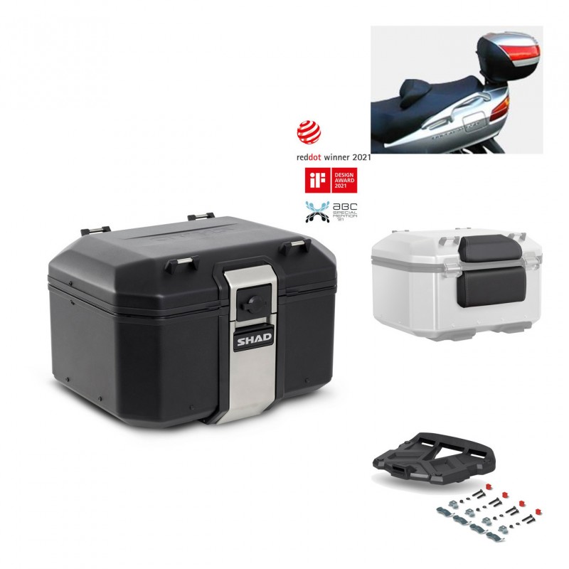 SHAD Rear trunk + grill mounting bracket accessories TR48 TERRA BLACK EDITION KIT-450262