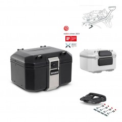 SHAD Baul trasero + parrilla soporte montaje accesorios TR48 TERRA BLACK EDITION KIT-450308