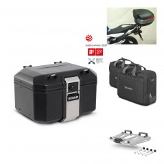 SHAD Rear trunk + grill mounting bracket accessories TR48 TERRA BLACK EDITION KIT-450319