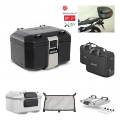 SHAD Baul trasero + parrilla soporte montaje accesorios TR48 TERRA BLACK EDITION KIT-450322