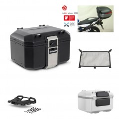 SHAD Baul trasero + parrilla soporte montaje accesorios TR48 TERRA BLACK EDITION KIT-450326