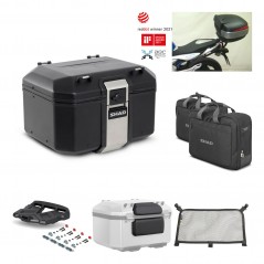 SHAD Baul trasero + parrilla soporte montaje accesorios TR48 TERRA BLACK EDITION KIT-450337