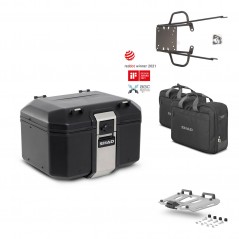 SHAD Rear trunk + grill mounting bracket accessories TR48 TERRA BLACK EDITION KIT-450342