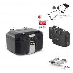 SHAD Rear trunk + grill mounting bracket accessories TR48 TERRA BLACK EDITION KIT-450365