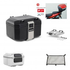 SHAD Rear trunk + grill mounting bracket accessories TR48 TERRA BLACK EDITION KIT-450410