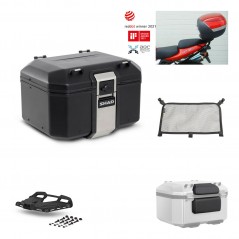 SHAD Rear trunk + grill mounting bracket accessories TR48 TERRA BLACK EDITION KIT-450418
