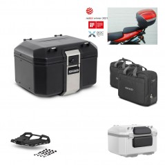SHAD Rear trunk + grill mounting bracket accessories TR48 TERRA BLACK EDITION KIT-450420