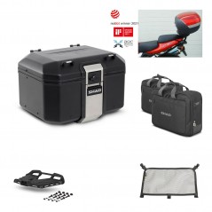 SHAD Rear trunk + grill mounting bracket accessories TR48 TERRA BLACK EDITION KIT-450421