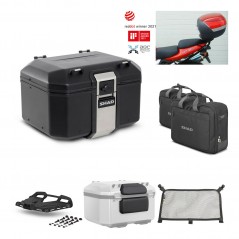 SHAD Rear trunk + grill mounting bracket accessories TR48 TERRA BLACK EDITION KIT-450422