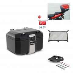 SHAD Baul trasero + parrilla soporte montaje accesorios TR48 TERRA BLACK EDITION KIT-450424