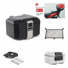 SHAD Rear trunk + grill mounting bracket accessories TR48 TERRA BLACK EDITION KIT-450425