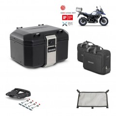 SHAD Baul trasero + parrilla soporte montaje accesorios TR48 TERRA BLACK EDITION KIT-450474