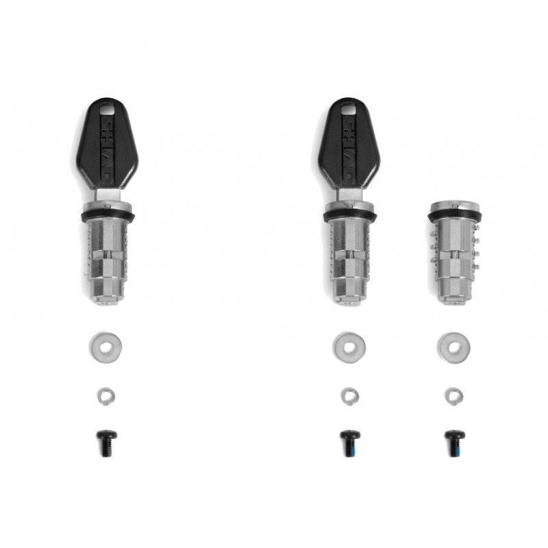 SHAD Set de 3 sistemas cerradura para maleta superior SP LOCK SYSTEM TR40TERRA TOP 204116R