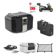 SHAD Baul trasero + parrilla soporte montaje accesorios TR48 TERRA BLACK EDITION KIT-450537