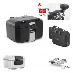 SHAD Baul trasero + parrilla soporte montaje accesorios TR48 TERRA BLACK EDITION KIT-450573