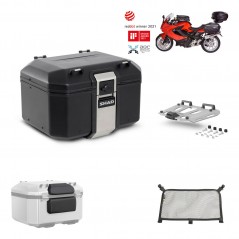 SHAD Baul trasero + parrilla soporte montaje accesorios TR48 TERRA BLACK EDITION KIT-450617